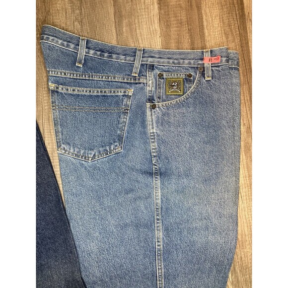 Lot Of 3 Cinch Green Label Cowboy Jeans Men’s 38x32 Starched Style 905034 905035 - Picture 5 of 16